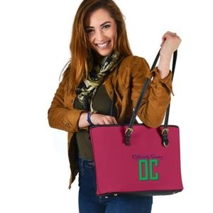 OC Small Leather Tote Bag
 #3
